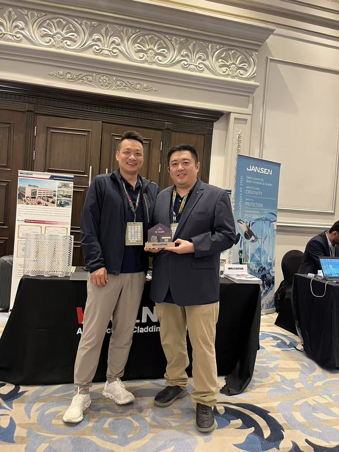 Wallnova aluminum facade solutions showcased at ZAK World of Facades Riyadh