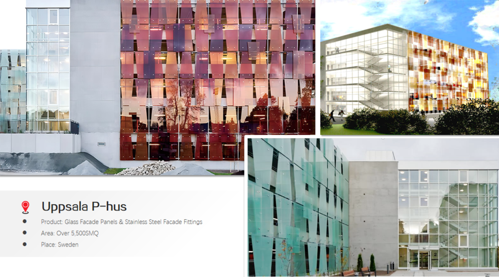 wallnova project glass facade panels